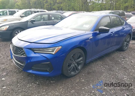 2021 Acura Tlx A-Spec Package from USA, damaged, VIN 19UUB5F56MA012974